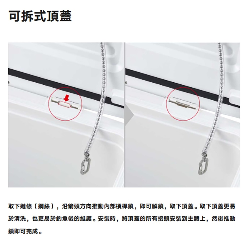 紅海釣具企業社【SHIMANO】 UC-060I 60L 底部一面真空冰箱 保冷保溫-細節圖6