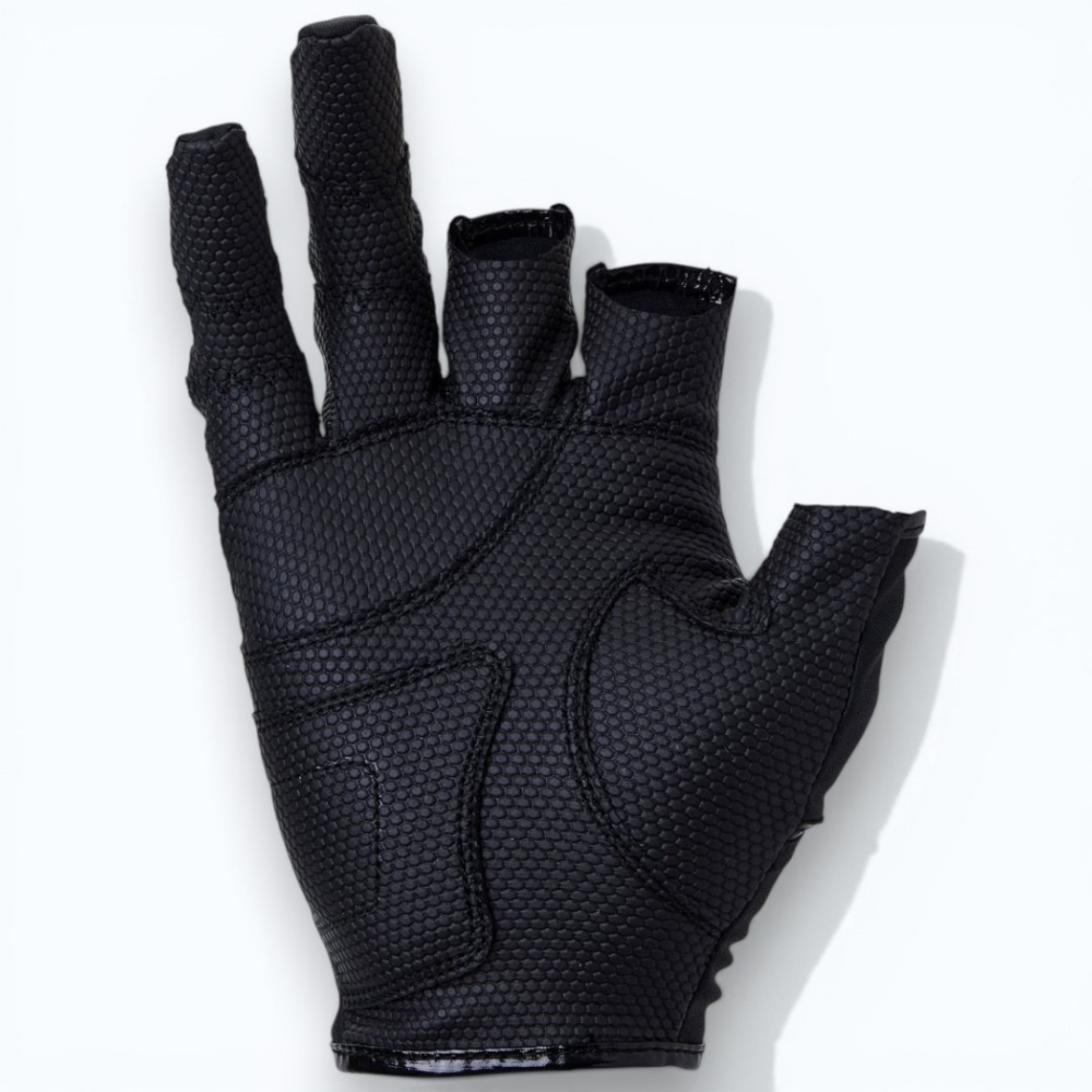 中壢紅海釣具【gamakatsu】GM-7295 三指釣魚手套-細節圖3