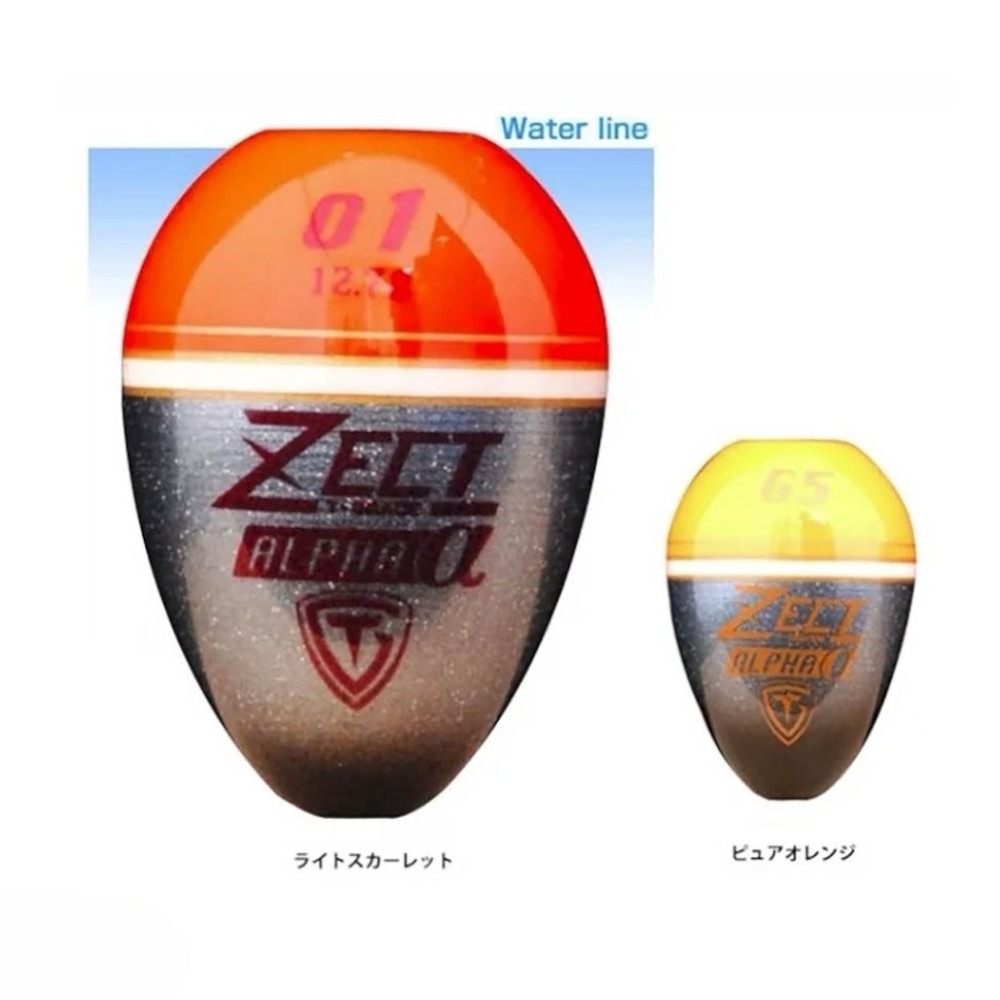 紅海釣具企業社【TSURIKEN】釣研 ゼクト α ZECT 磯釣阿波(紅色) 全游動 半遊動-細節圖7