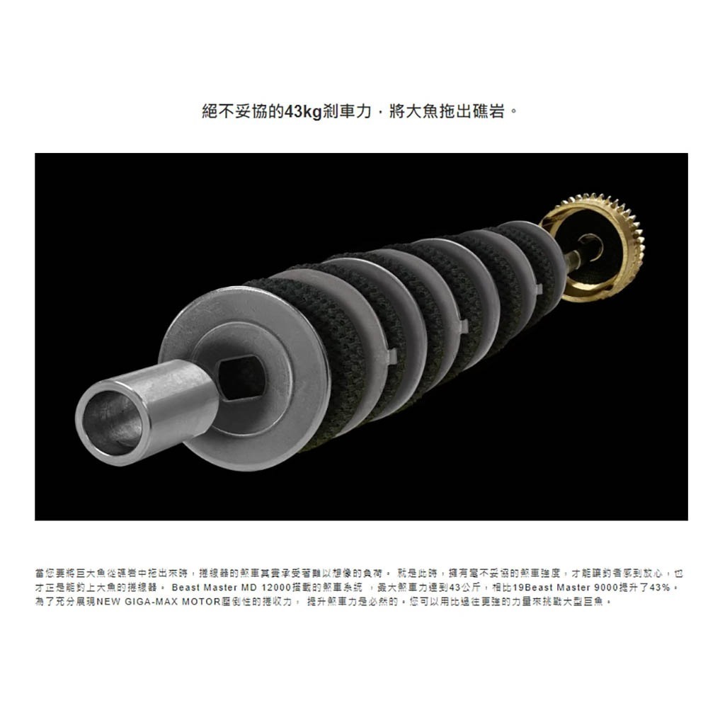 紅海釣具企業社【SHIMANO】BEASTMASTER MD12000 電動捲線器 24年款-細節圖8