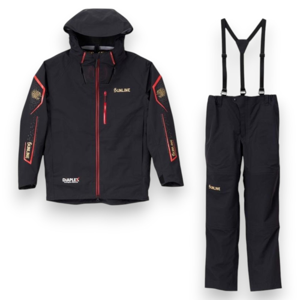 紅海釣具企業社【SUNLINE】SUW-23301 Deerplex黑色保暖防水釣魚套裝-細節圖7