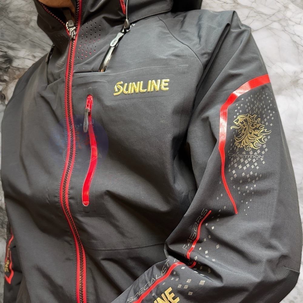 紅海釣具企業社【SUNLINE】SUW-23301 Deerplex黑色保暖防水釣魚套裝-細節圖3