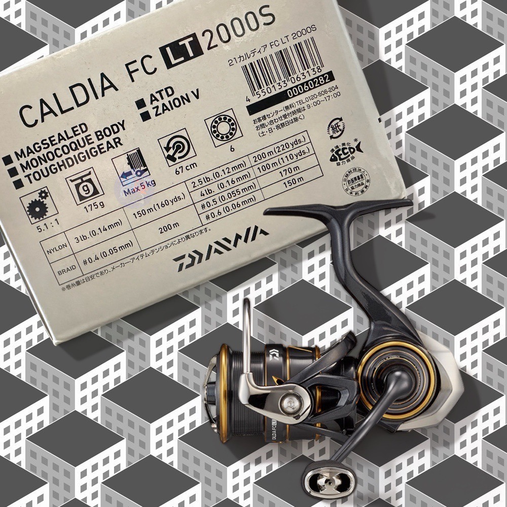 鴻海釣具企業社【DAIWA】 CALDIA FC ATD 紡車捲線器 (21年款)-規格圖11
