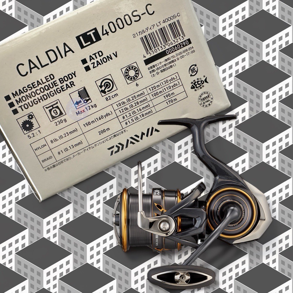 鴻海釣具企業社【DAIWA】 CALDIA FC ATD 紡車捲線器 (21年款)-規格圖11