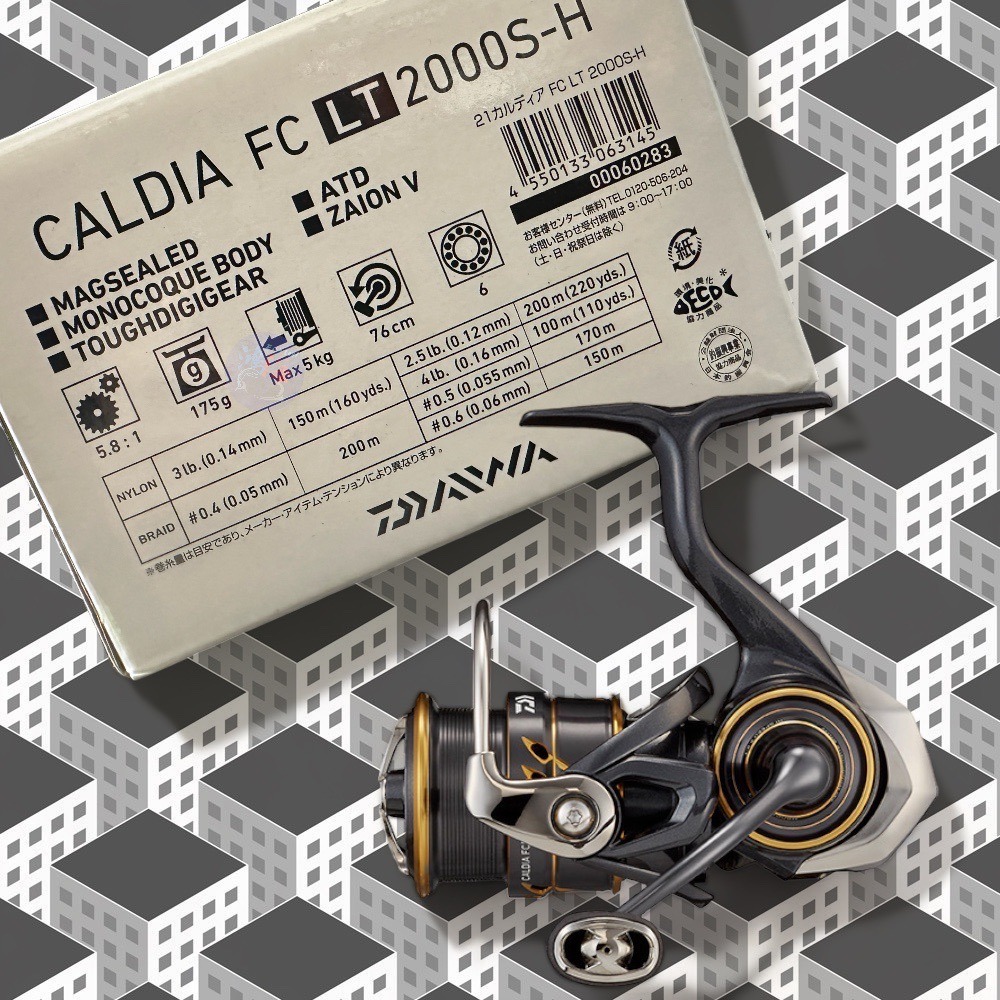 鴻海釣具企業社【DAIWA】 CALDIA FC ATD 紡車捲線器 (21年款)-規格圖11