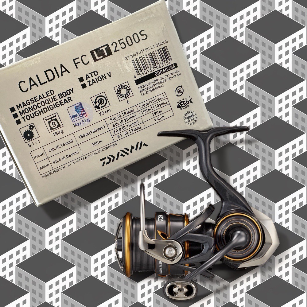 鴻海釣具企業社【DAIWA】 CALDIA FC ATD 紡車捲線器 (21年款)-規格圖11