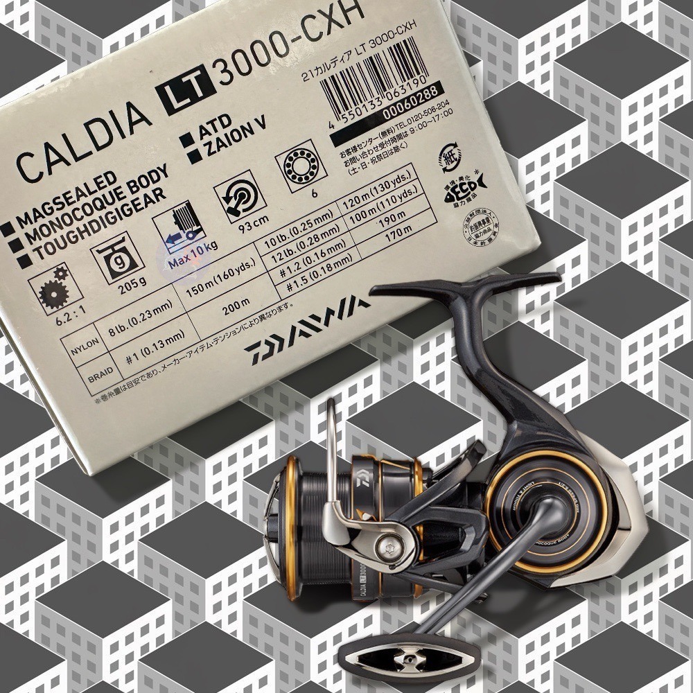 鴻海釣具企業社【DAIWA】 CALDIA FC ATD 紡車捲線器 (21年款)-規格圖11