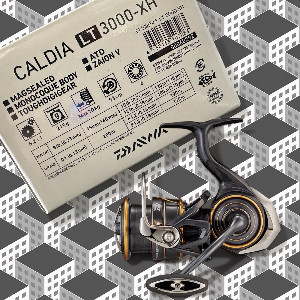 鴻海釣具企業社【DAIWA】 CALDIA FC ATD 紡車捲線器 (21年款)-規格圖9