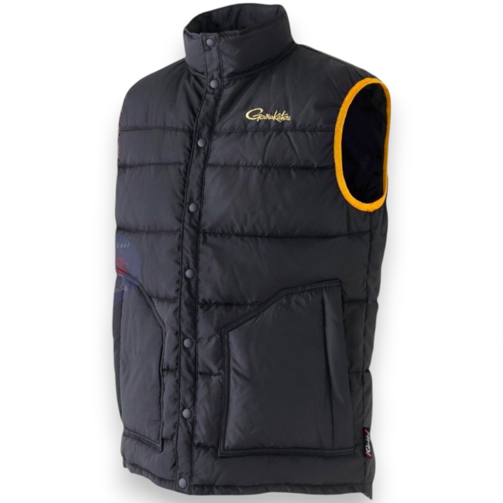 中壢紅海釣具【gamakatsu】GM-3724 輕質羽絨外套背心-細節圖4