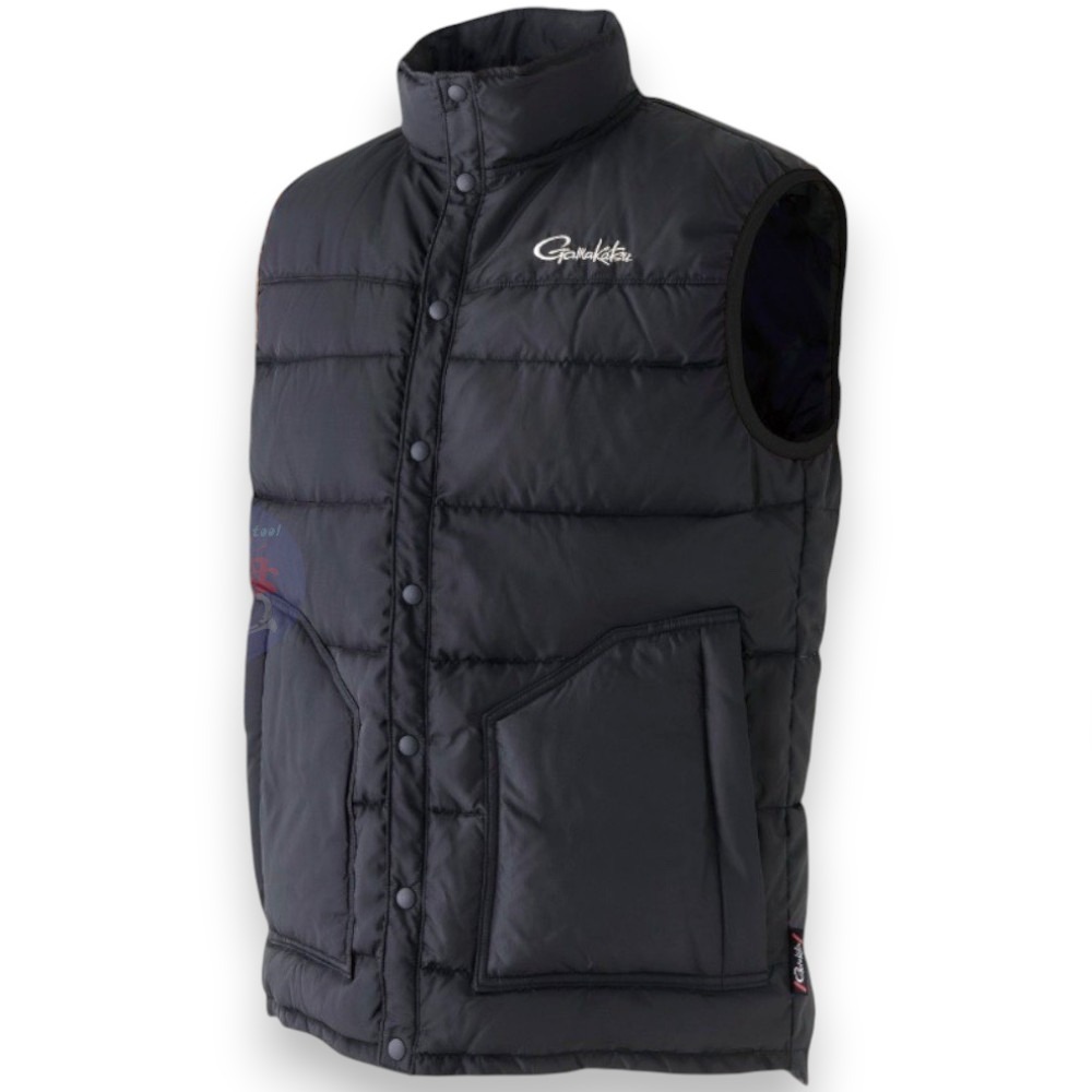 中壢紅海釣具【gamakatsu】GM-3724 輕質羽絨外套背心-細節圖6