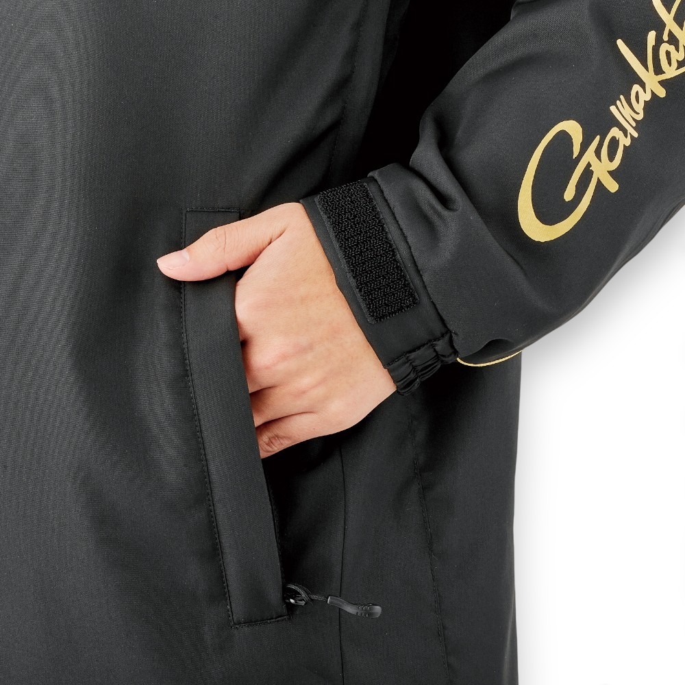 中壢紅海釣具【gamakatsu】 GM-3796 連帽防風保暖外套 (25年秋冬款) GM3796防潑水保暖夾克-細節圖5