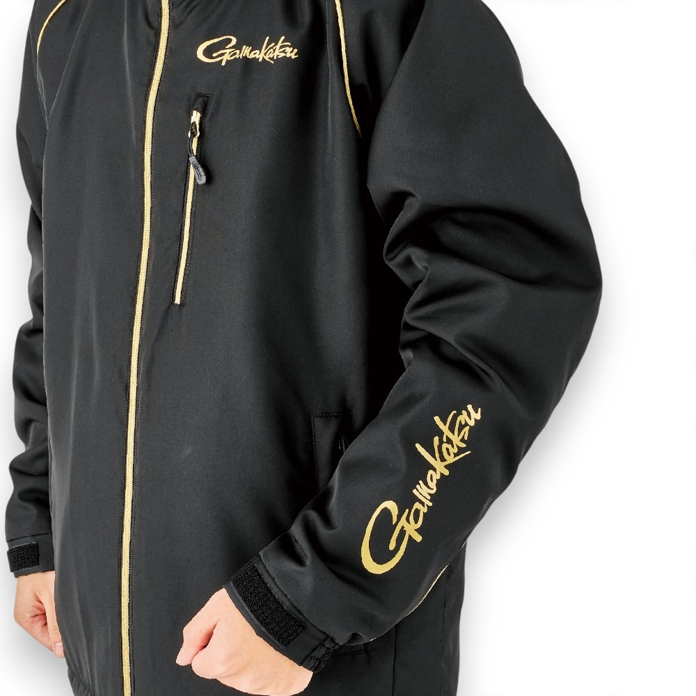 中壢紅海釣具【gamakatsu】 GM-3796 連帽防風保暖外套 (25年秋冬款) GM3796防潑水保暖夾克-細節圖6