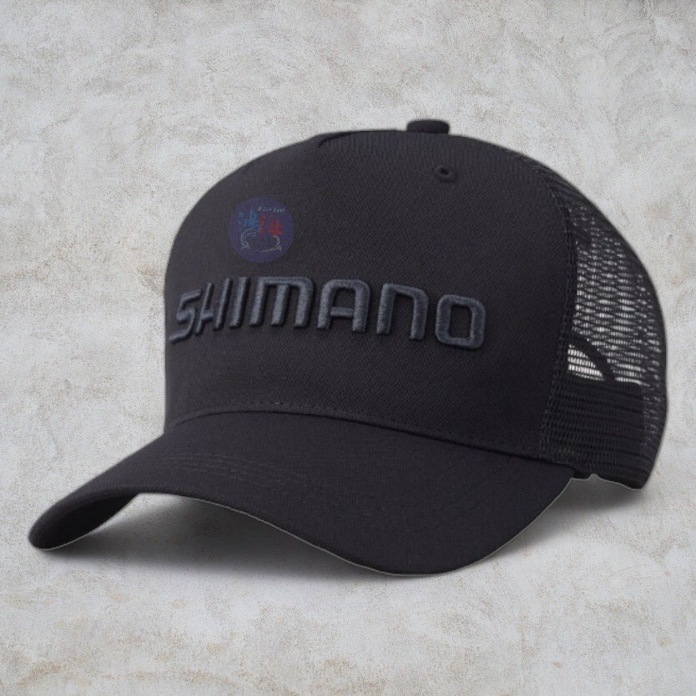 鴻海釣具企業社《SHIMANO》CA-061V 標準款半網釣魚帽#M-細節圖2
