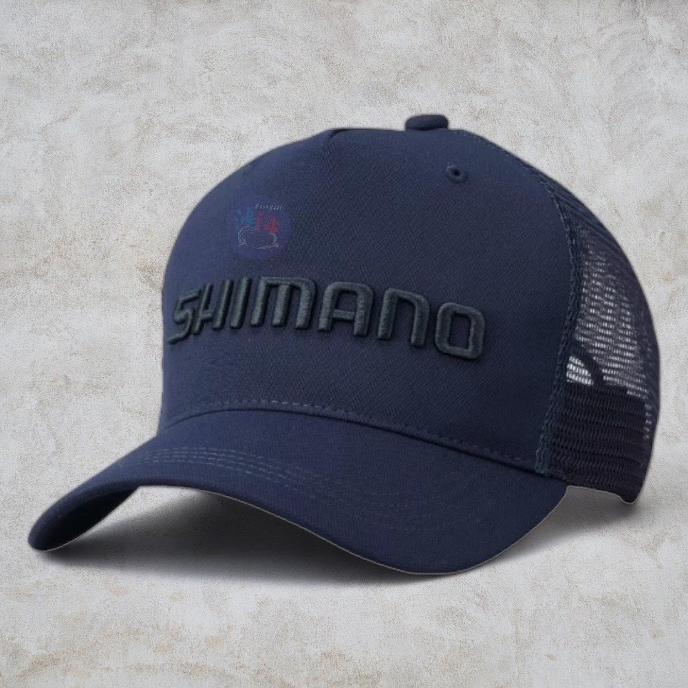鴻海釣具企業社《SHIMANO》CA-061V 標準款半網釣魚帽#M-細節圖3