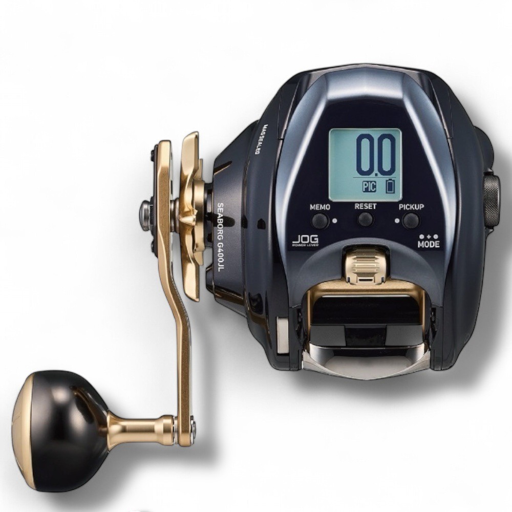 中壢鴻海釣具【DAIWA】 SEABORG G400J 電動捲線器  (24年款)-細節圖4