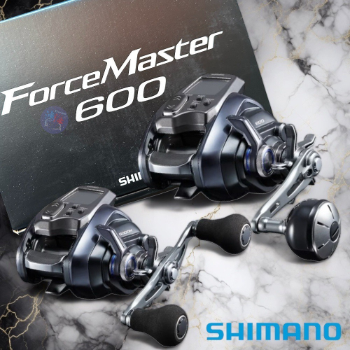 中壢鴻海釣具 《SHIMANO》ForceMaster 600 / 600 DH 電動捲線器 電捲 23年款