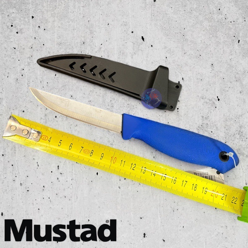 中壢鴻海釣具《Mustad》MTB002 4吋魚刀-細節圖3