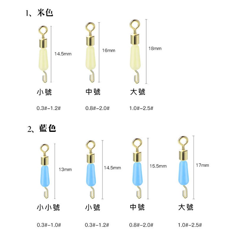 中壢鴻海釣具 快速子線夾連接器開口八字環-細節圖10