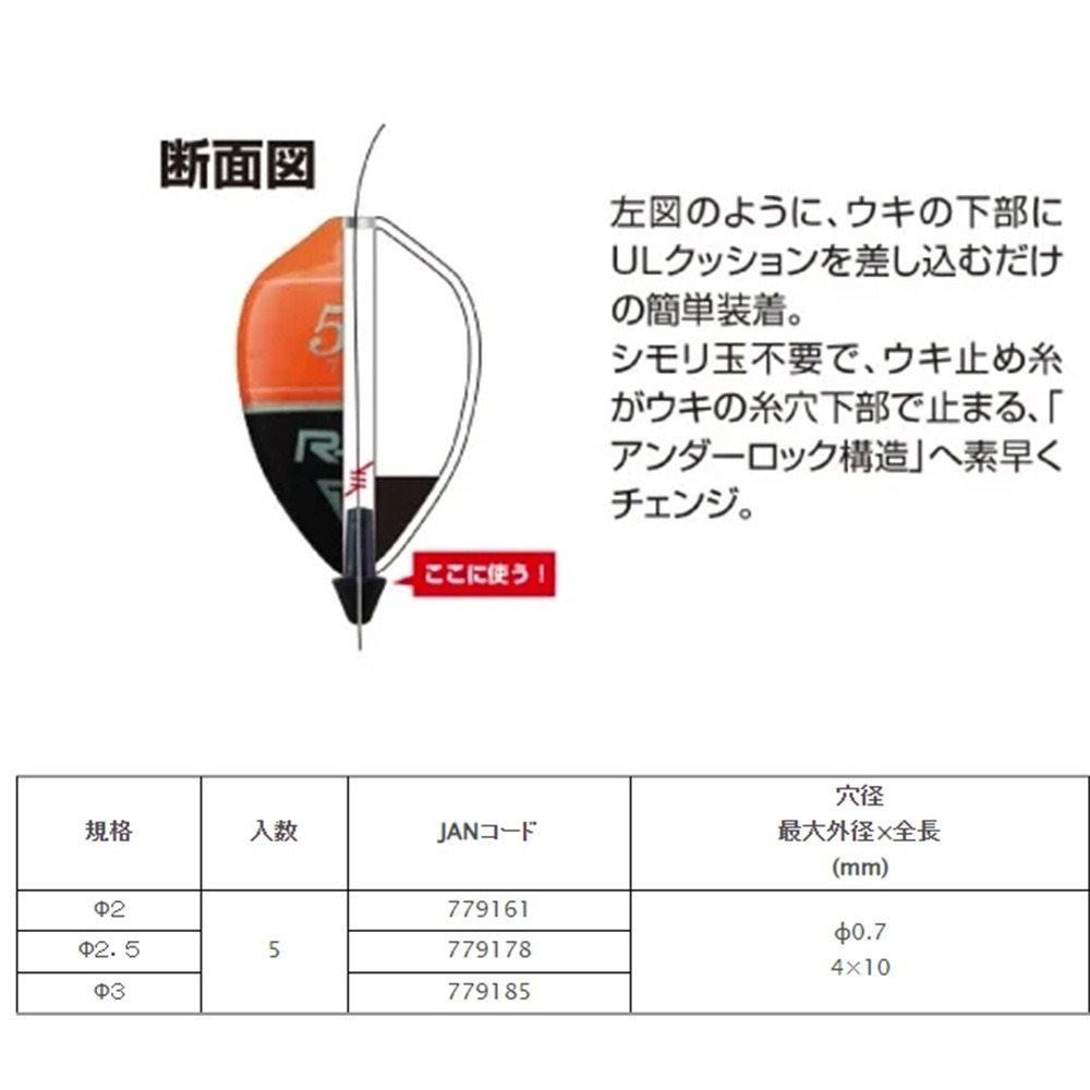 中壢鴻海釣具《TSURIKEN-釣研》 ＵＬクッション 阿波橡膠檔豆-細節圖5