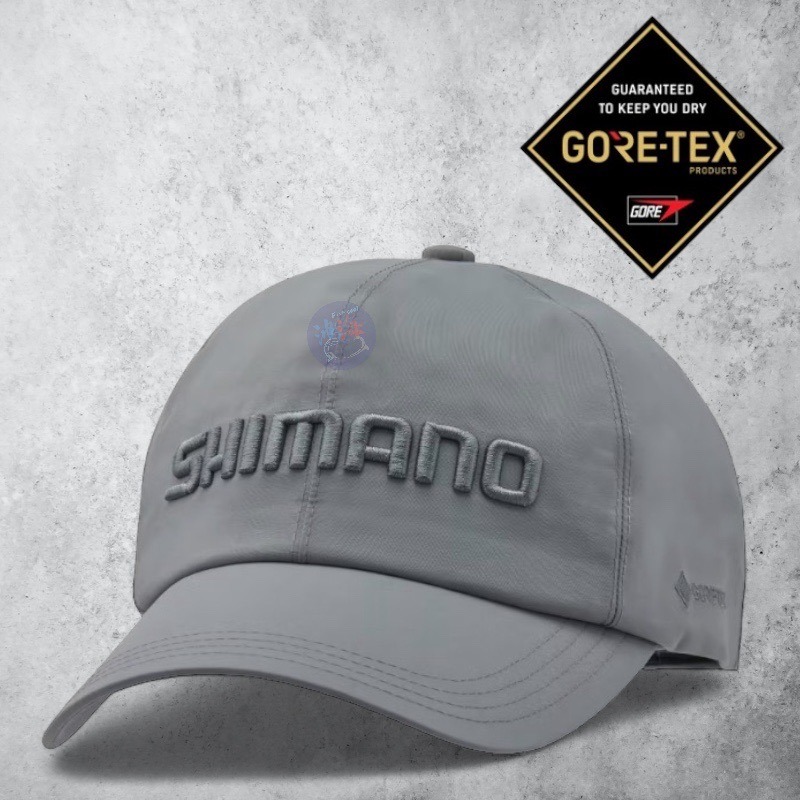 中壢鴻海釣具《SHIMANO》 CA-020X Gore-Tex 海軍藍 防水釣魚帽-細節圖3