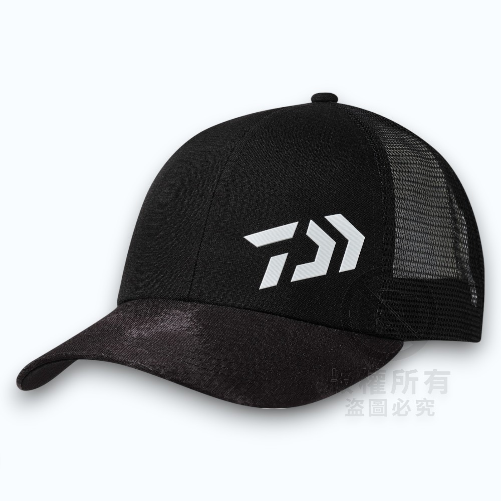 中壢紅海釣具【DAIWA】 DC-6624 3D Logo 半網鴨舌帽 休閒透氣網帽 FREE 帽子(追加26年新色)-規格圖8