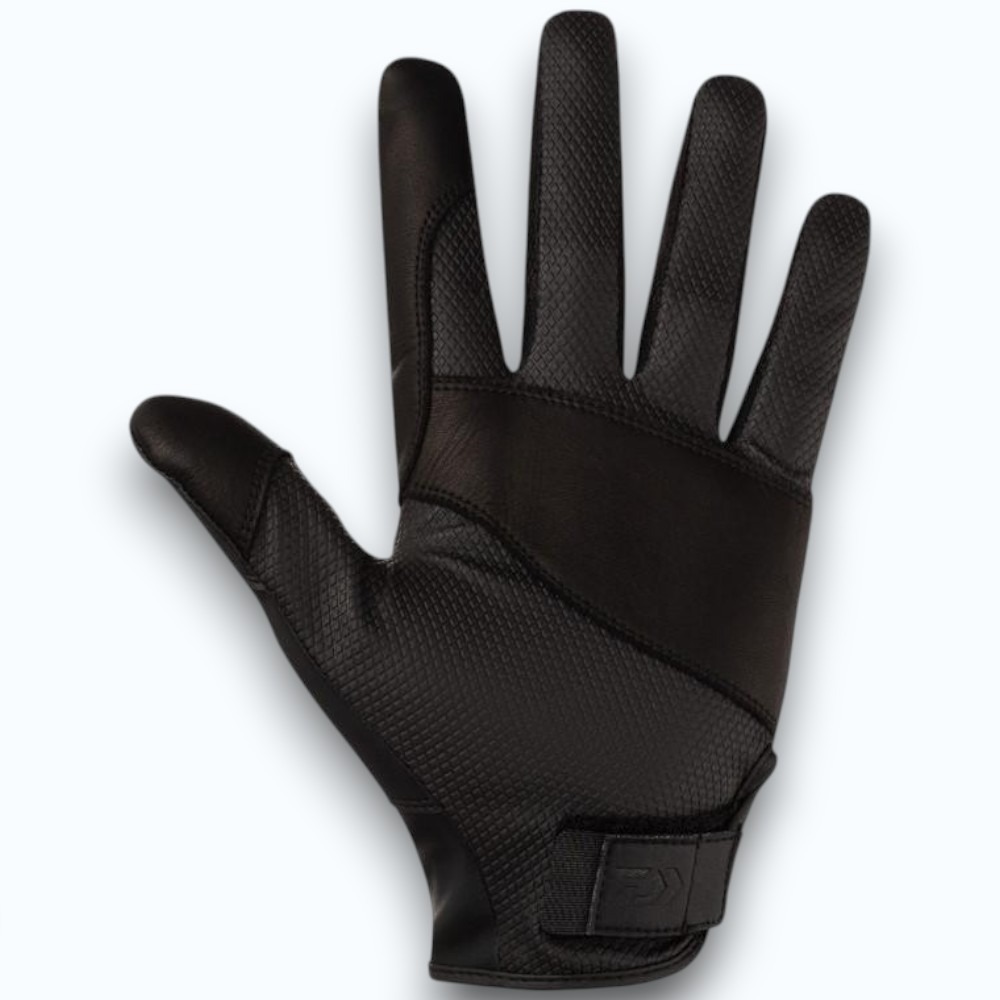 中壢紅海釣具【DAIWA】 DG-7324 黑色×黑色釣魚手套 鐵板手套 岸拋手套-細節圖3