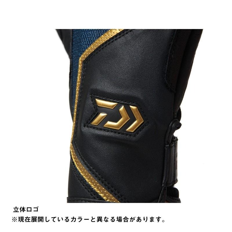 中壢紅海釣具【DAIWA】 DG-7324 黑色×黑色釣魚手套 鐵板手套 岸拋手套-細節圖5