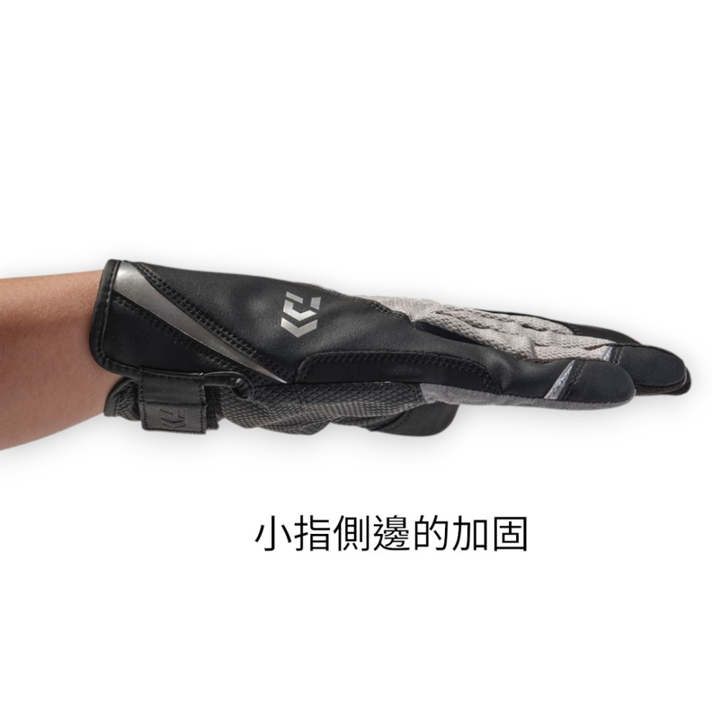 中壢紅海釣具【DAIWA】 DG-7126 26款 鐵板路亞手套 指尖觸控 釣魚手套 防曬透氣 彈性耐磨-細節圖4