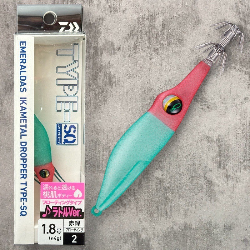 紅海釣具企業社【DAIWA】EMERALDAS IKAMETAL  SQ F RV 1.8号/2.5号 透抽布捲-規格圖5