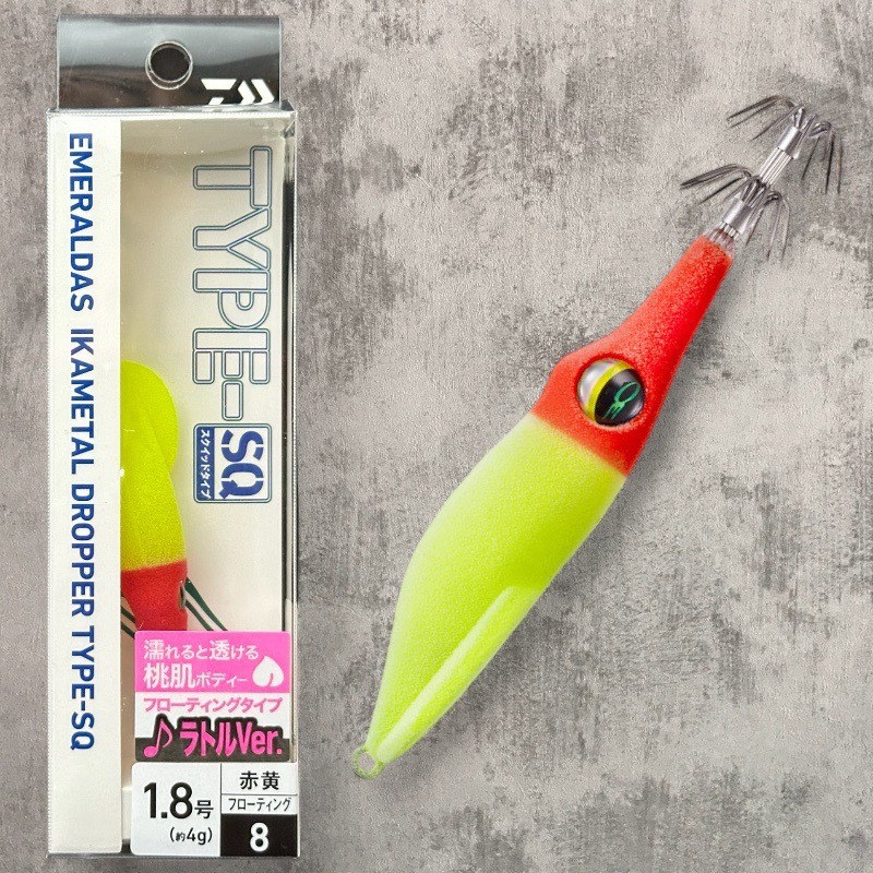 紅海釣具企業社【DAIWA】EMERALDAS IKAMETAL  SQ F RV 1.8号/2.5号 透抽布捲-規格圖5