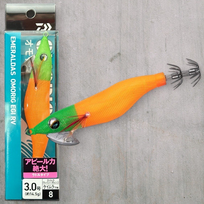 中壢鴻海釣具【DAIWA】 EMO エギRV 3.0吋木蝦-規格圖11