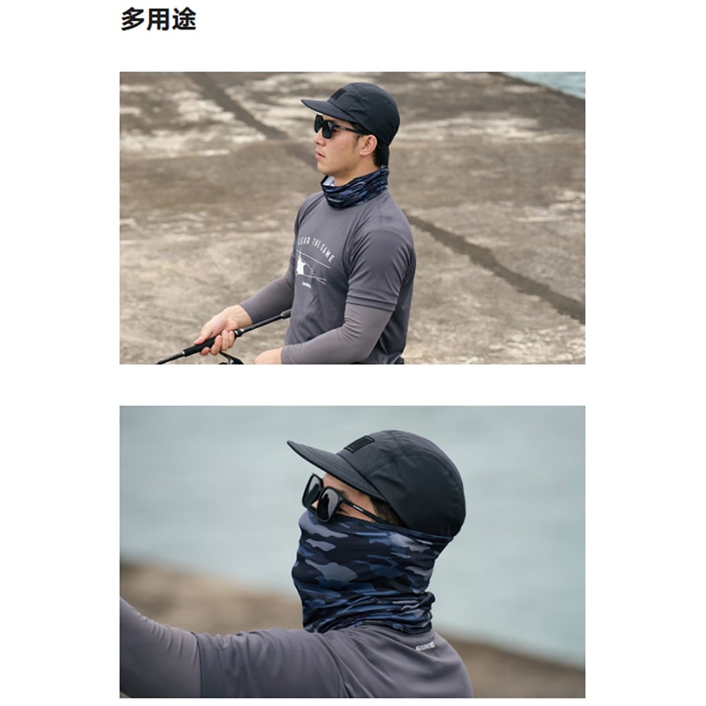中壢鴻海釣具【SHIMANO】 AC-040X 多功能防曬面罩 (25年春夏款) 25年新色-細節圖4