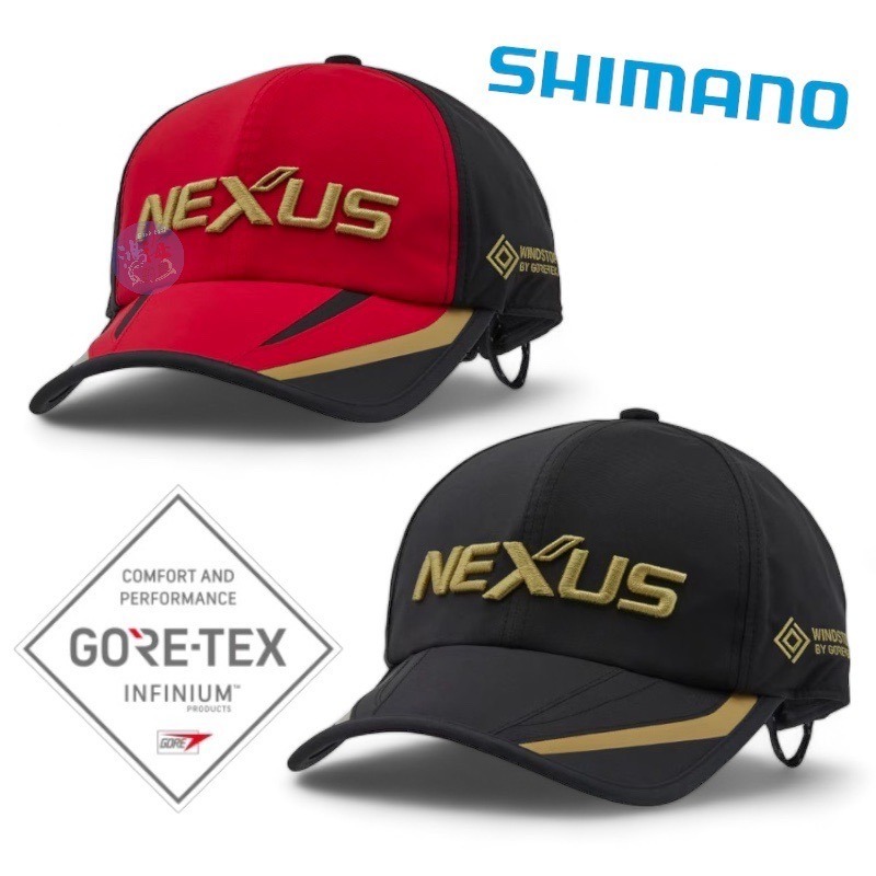 中壢鴻海釣具《SHIMANO》 CA-103X Windstopper® by Gore-Tex Lab 防風透氣釣魚帽-細節圖2