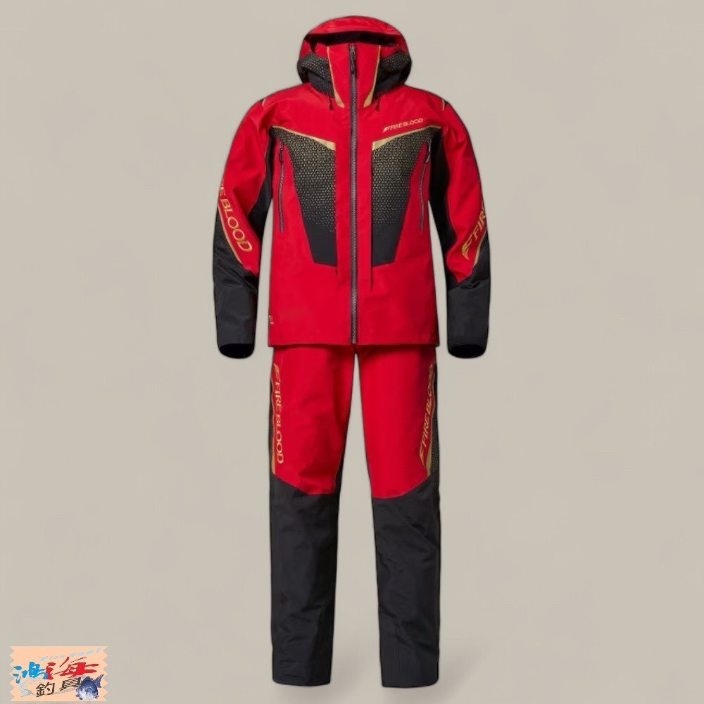【SHIMANO】RA-140X Gore-Tex LIMITED RPO 釣魚雨衣套裝 (24年款)-規格圖11