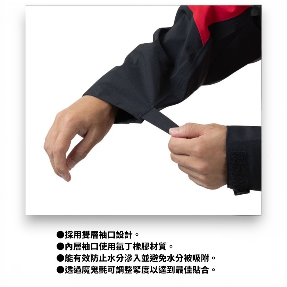中壢紅海釣具【SHIMANO】RA-101Z NEXUS GORE-TEX 釣魚雨衣套裝 防水透氣 磯釣 船釣 海釣-細節圖6