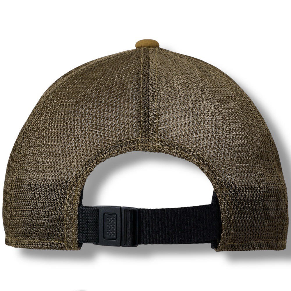 中壢鴻海釣具【DAIWA】DC-9024 BOX LOGO 黑灰色防潑水半網帽 FREE [25年款]-細節圖3