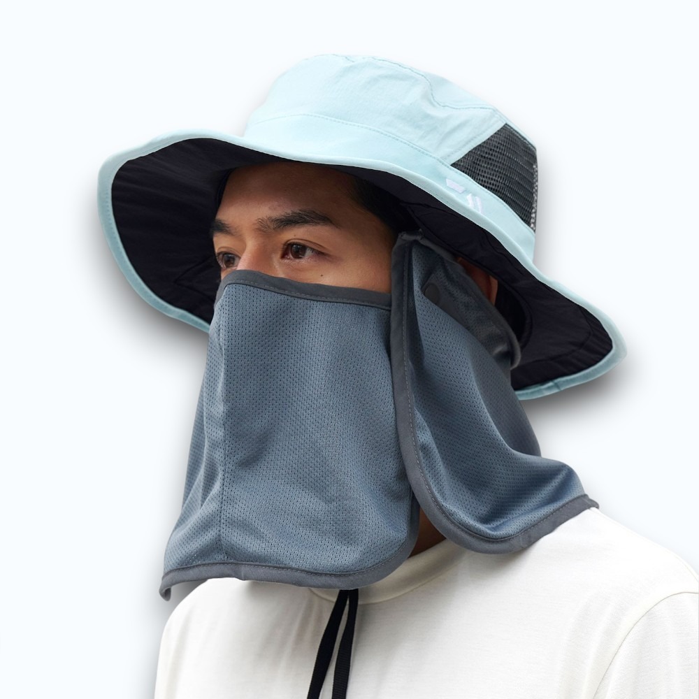 中壢紅海釣具【DAIWA】DC-7726 全遮陽帽漁夫帽 FREE [26年款]-細節圖6