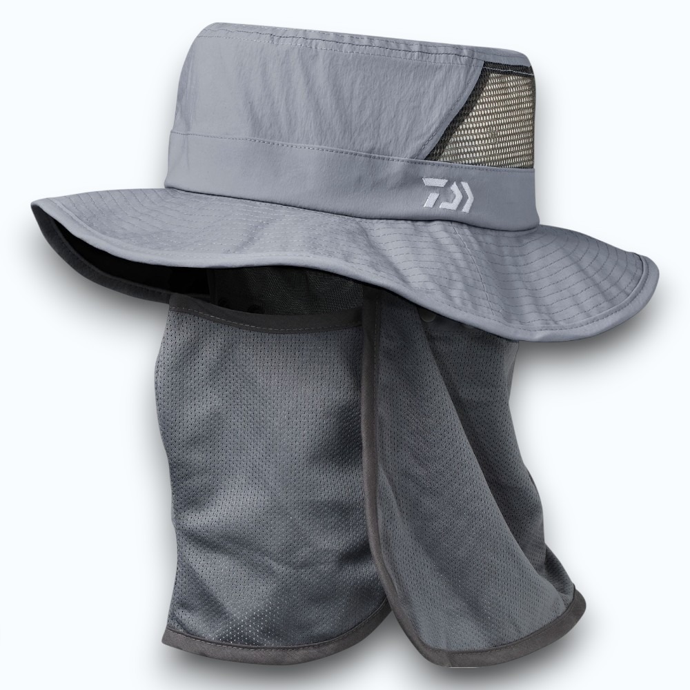中壢紅海釣具【DAIWA】DC-7726 全遮陽帽漁夫帽 FREE [26年款]-規格圖7