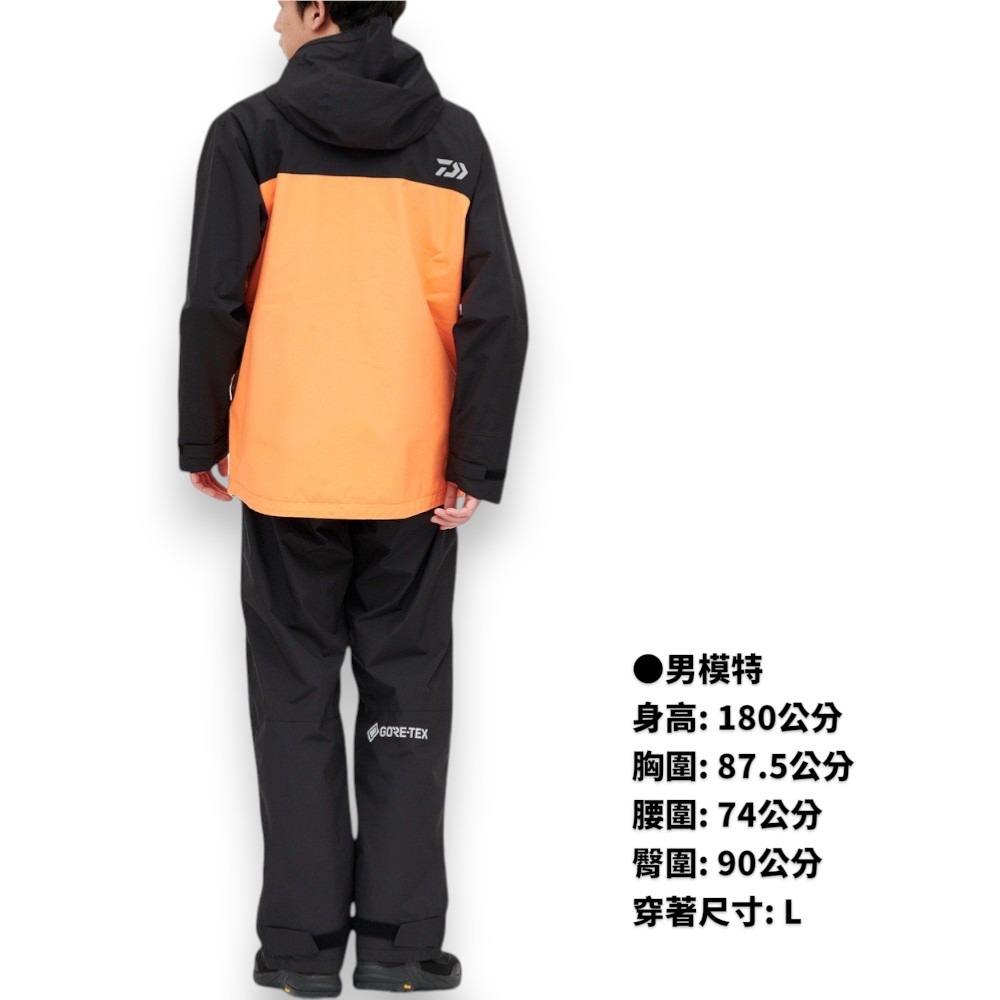 中壢紅海釣具【DAIWA】DR-1924 GORE-TEX 多功能雨衣釣魚套裝 平價款-細節圖5