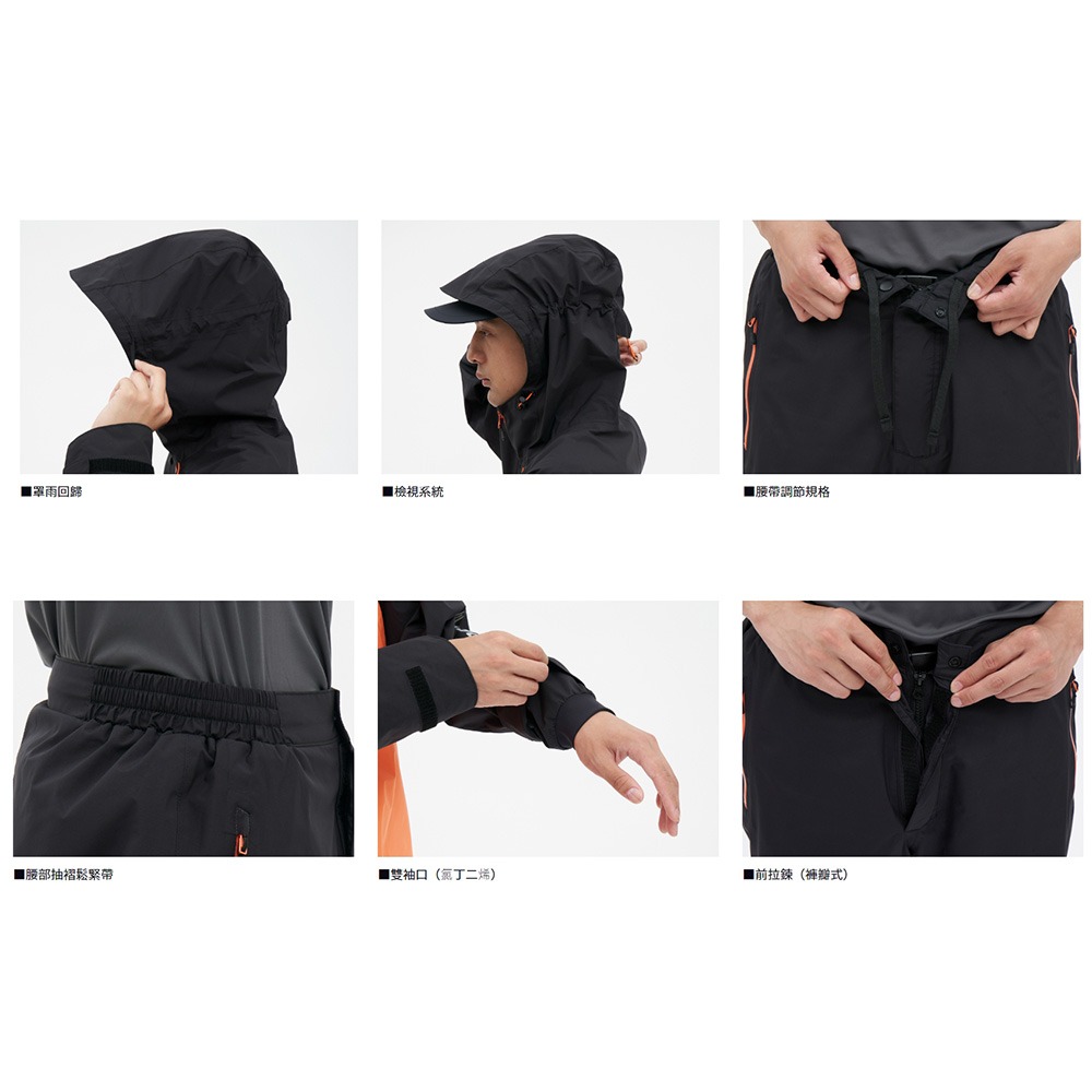 中壢紅海釣具【DAIWA】DR-1924 GORE-TEX 多功能雨衣釣魚套裝 平價款-細節圖7