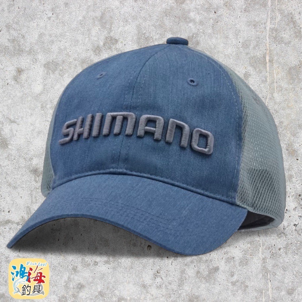 中壢鴻海釣具《SHIMANO》 CA-008V 綾織半網釣魚帽-細節圖8