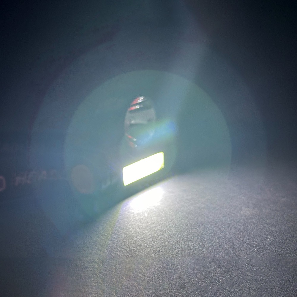中壢鴻海釣具《玩家級》 H765A USB充電頭燈(8W遠射+COB白光)-細節圖6