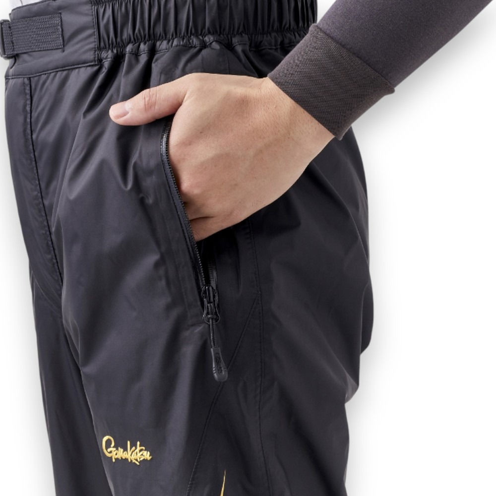 中壢紅海釣具【gamakatsu】 GM-3718  黑色釣魚套裝  24年款 雨衣套裝-細節圖9