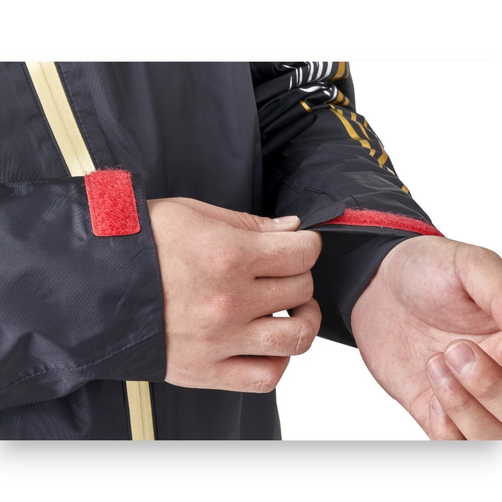 中壢紅海釣具【gamakatsu】 GM-3718  黑色釣魚套裝  24年款 雨衣套裝-細節圖10