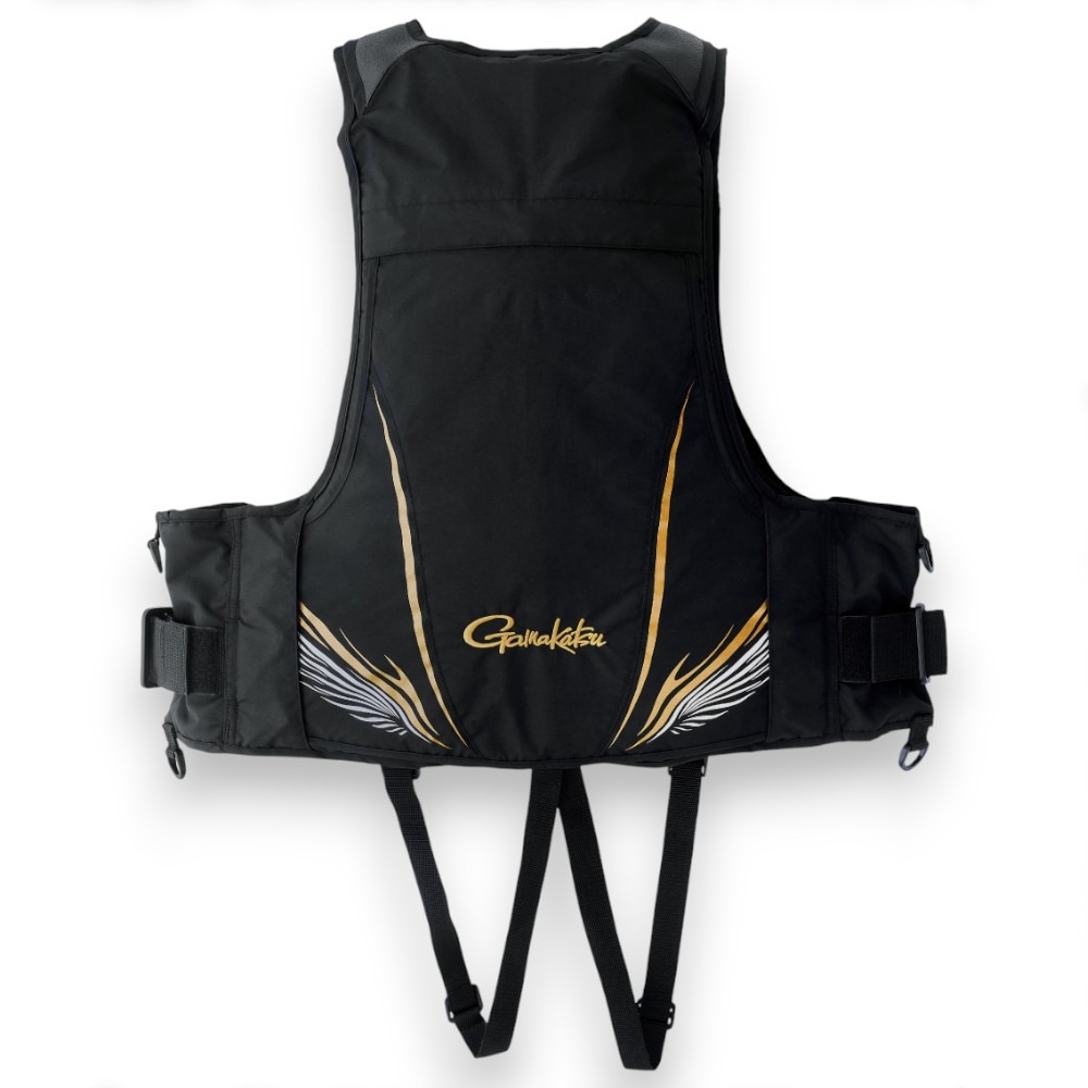 紅海釣具企業社【gamakatsu】GM-2197 黑色  (ATTENDER) 救生衣 24年新款-細節圖3