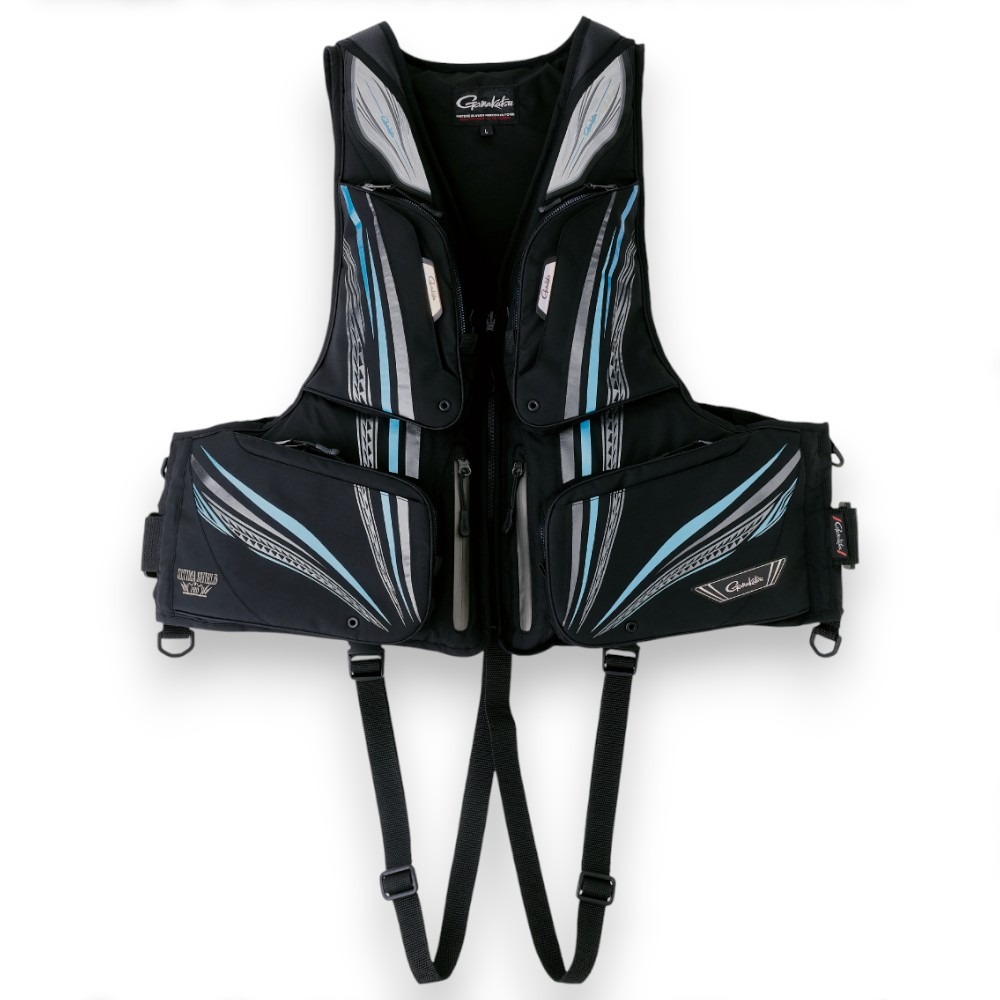 紅海釣具企業社【gamakatsu】GM-2197 黑色  (ATTENDER) 救生衣 24年新款-細節圖4