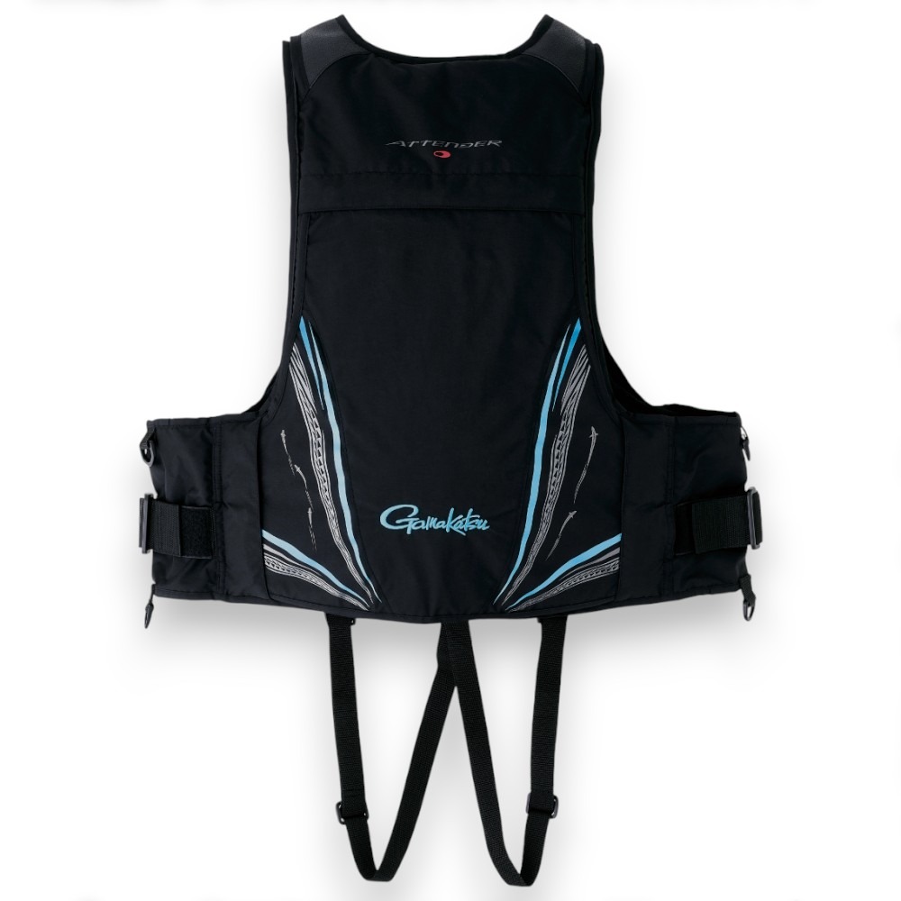 紅海釣具企業社【gamakatsu】GM-2197 黑色  (ATTENDER) 救生衣 24年新款-細節圖5