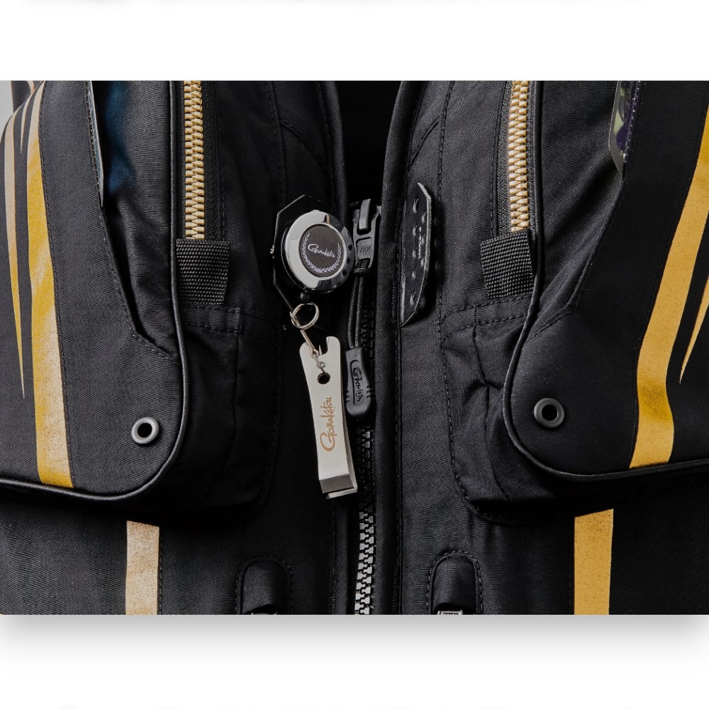 紅海釣具企業社【gamakatsu】GM-2197 黑色  (ATTENDER) 救生衣 24年新款-細節圖6