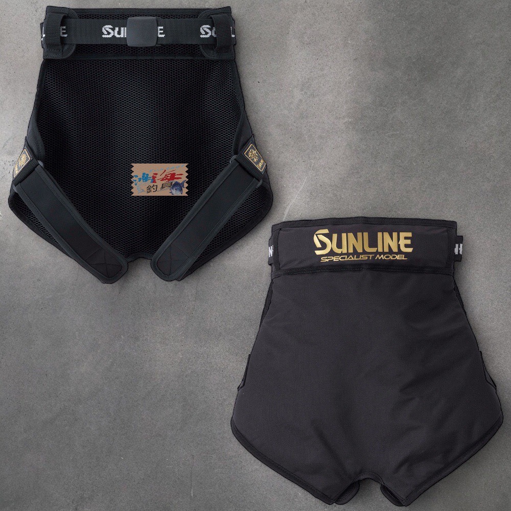 中壢鴻海釣具《SUNLINE》 SUH-144 黑色臀部保護墊-細節圖2