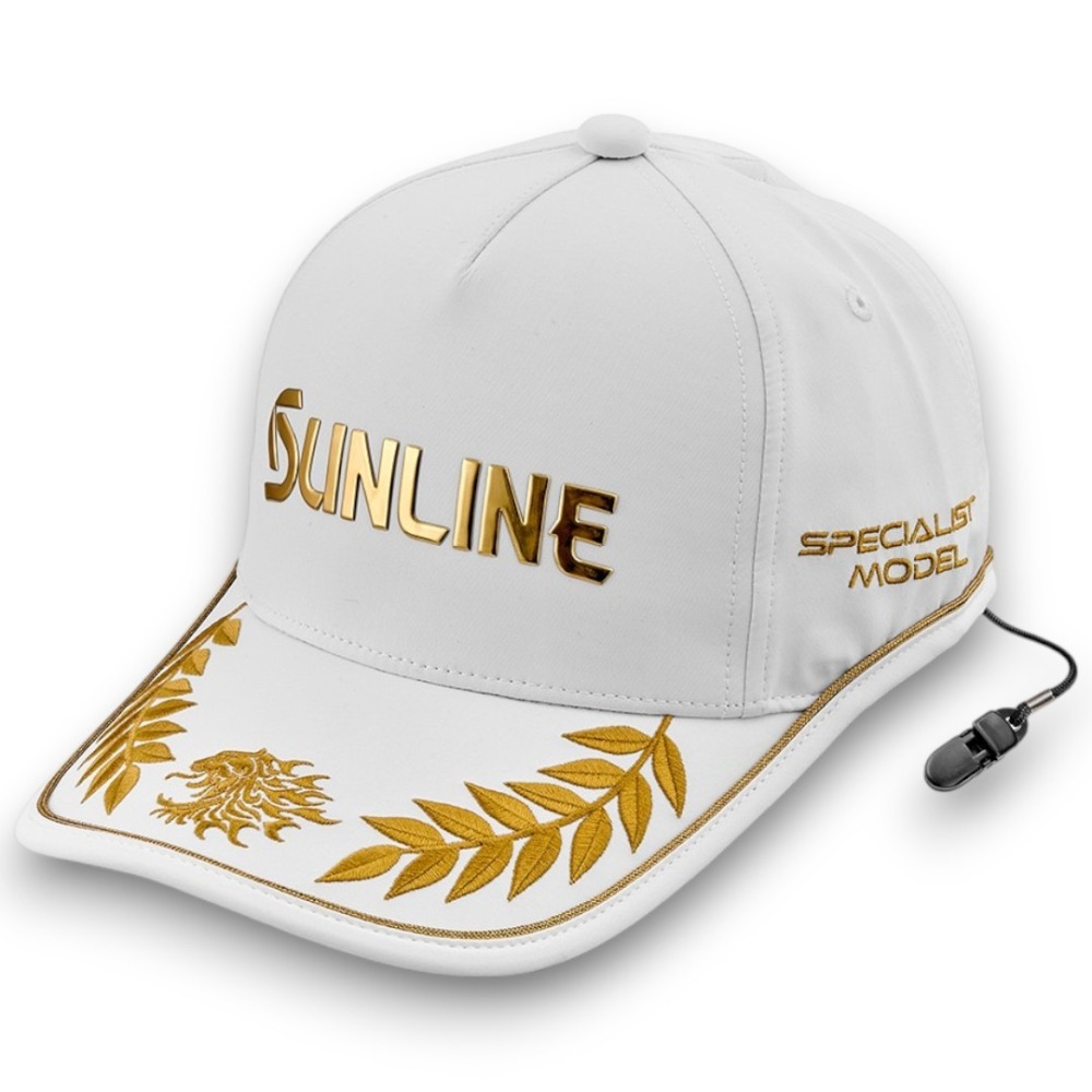 中壢紅海釣具【SUNLINE】CP-3407 黑色 白色獅子LOGO 釣魚帽 (26年春夏款) 磯釣帽 防風帽 遮陽帽-細節圖3